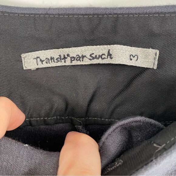 Transit Par Such Women’s Gray Dress Pants size M style z351 - Picture 2 of 5